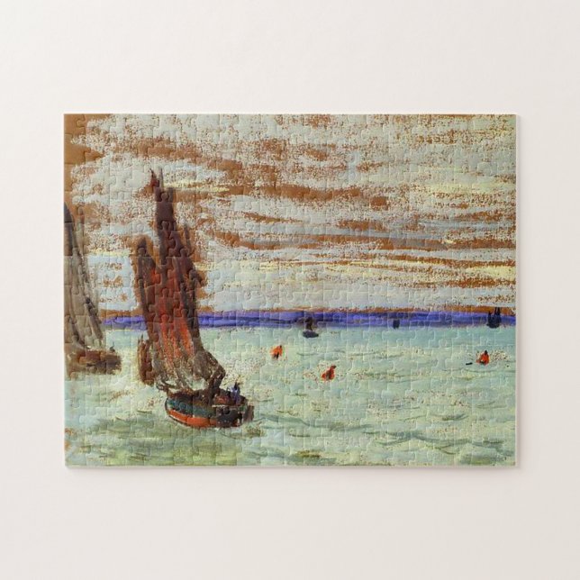 Puzzle Open Sea Monet Fine Art (Horizontal)