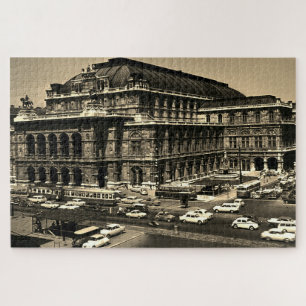 Puzzle Opéra d'État de Vienne Autriche vintage