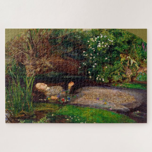 Puzzle Ophelia, John Everett Millais (Horizontal)