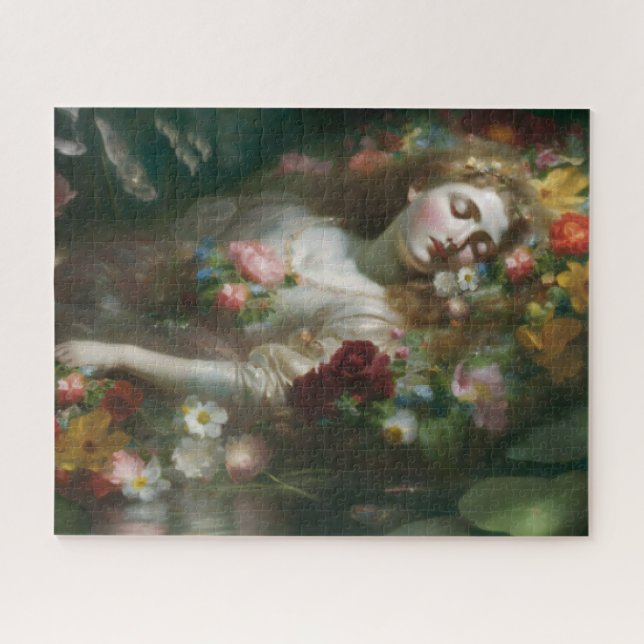 Puzzle Ophélie, Shakespeare, Littérature Classique (Horizontal)