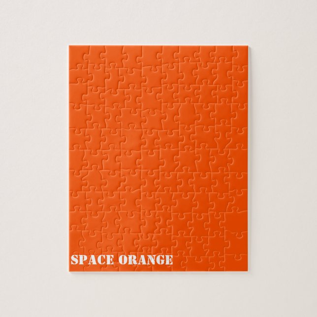 Puzzle Orange de l'espace (Vertical)