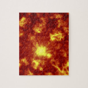 Puzzle Orange et jaune