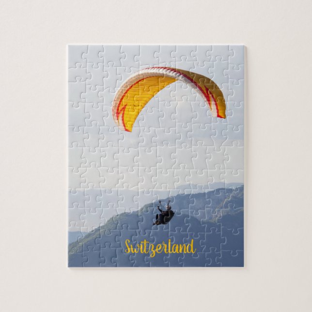 Puzzle Orange Parapente Suisse (Vertical)