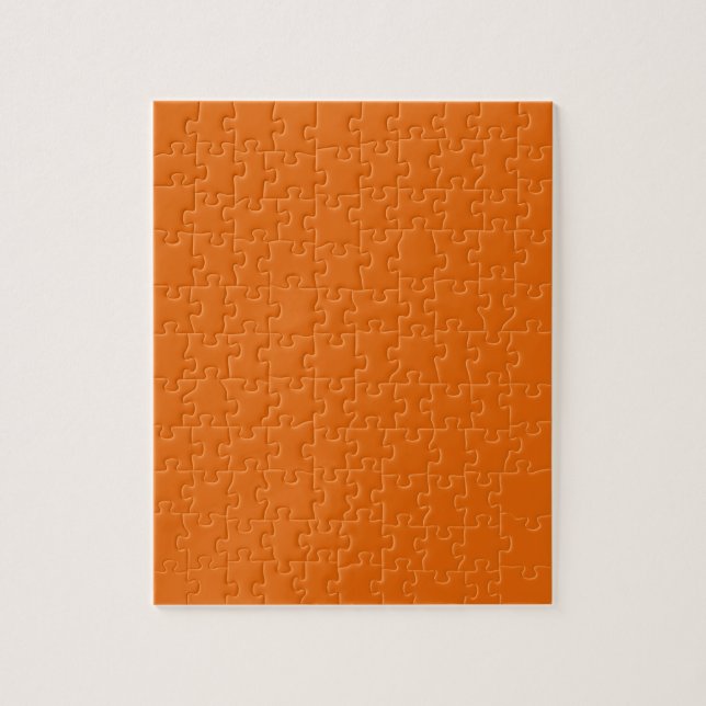 Puzzle Orange solide (Vertical)