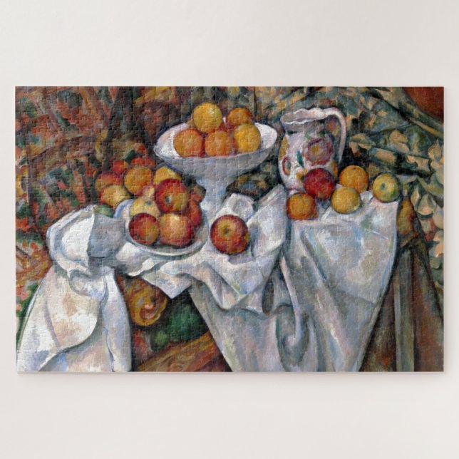 Puzzle Oranges à vie morte - Paul Cezanne Peinture Art (Horizontal)