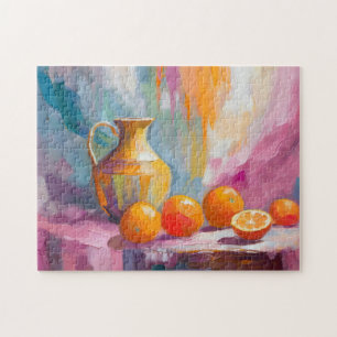 Puzzle Oranges Encore Vie Moderne Impressionniste Art