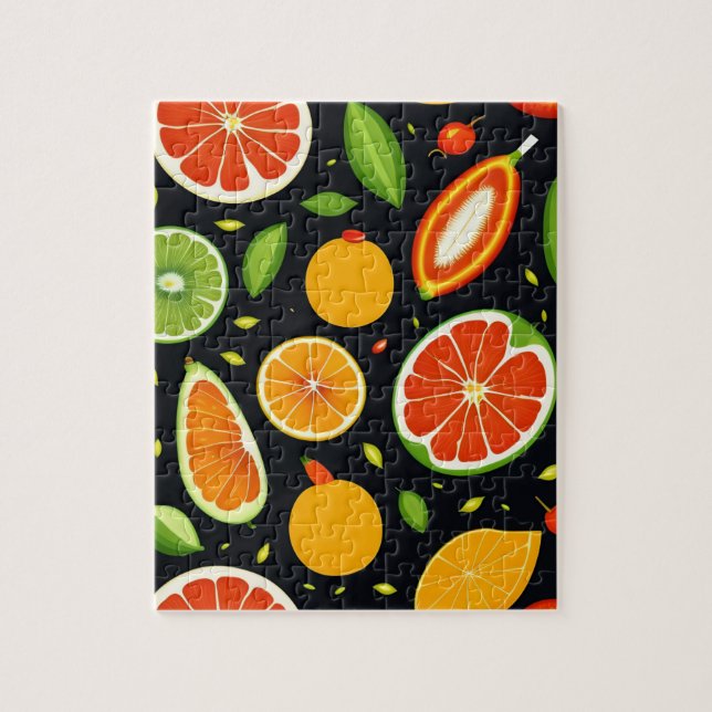 Puzzle Oranges et citrons (Vertical)