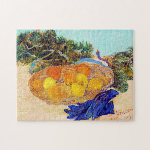 Puzzle Oranges et citrons avec gants bleus, Van Gogh
