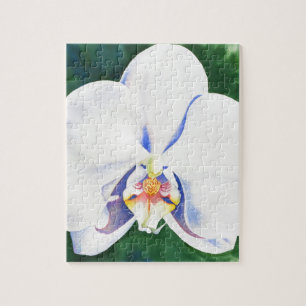 Puzzle Orchidée blanche