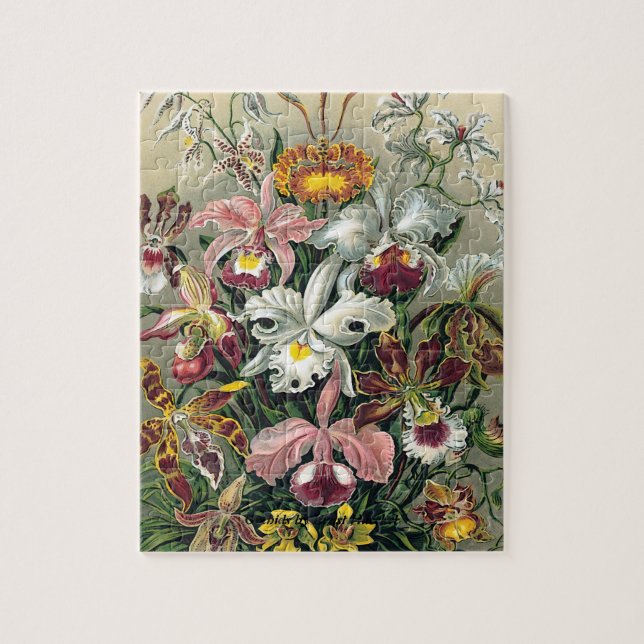 Puzzle Orchidées (Vertical)