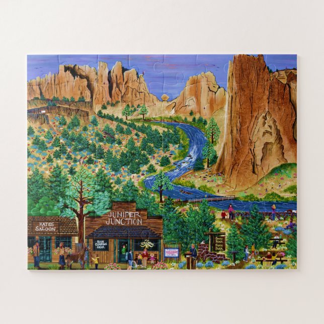 Puzzle ~ Orégon de roche de Smith (Horizontal)
