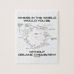 Puzzle Où seriez-vous de la chimie organique ?