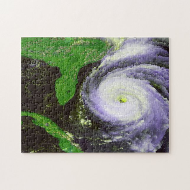 Puzzle Ouragan Fran outre de la Floride - image de 1996 (Horizontal)