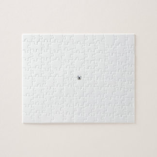 Puzzle Ours blanc dans une tempête de neige