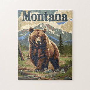 Puzzle Ours Brown du Montana