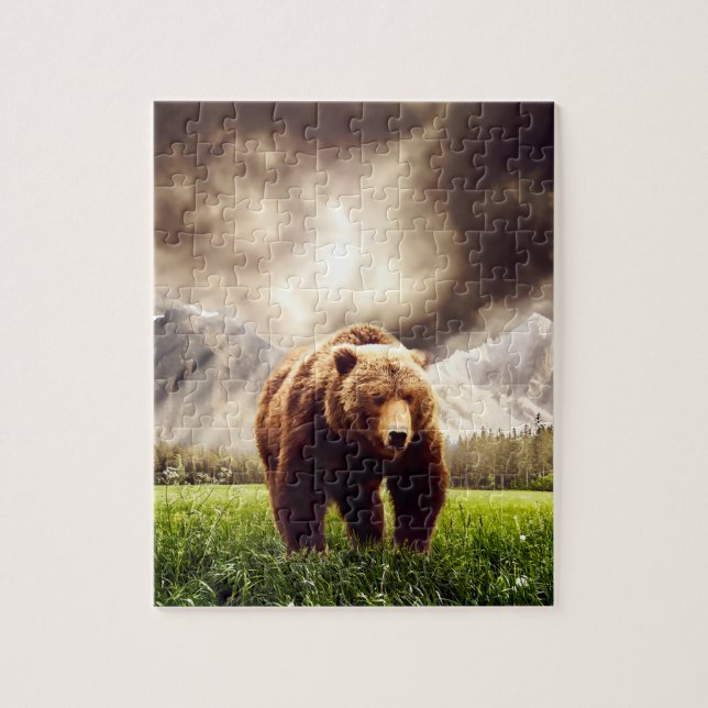 Puzzle Ours de montagne (Vertical)