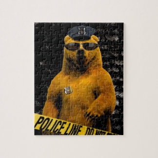 Puzzle Ours de policier !