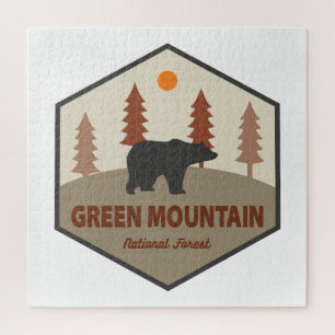 Puzzle Ours forestier national de Green Mountain