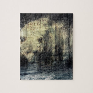 Puzzle Ours gris occidental primitif de région boisée de