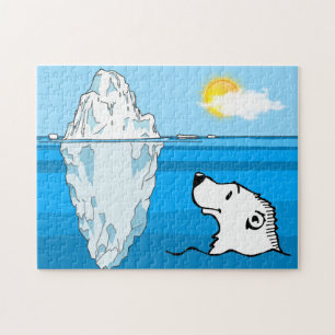 Puzzle Ours iceberg-polaire