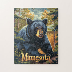 Puzzle Ours noir du Minnesota