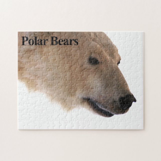 Puzzle Ours polaire 2 (Horizontal)