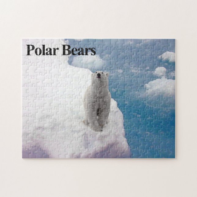 Puzzle Ours polaire 4 (Horizontal)