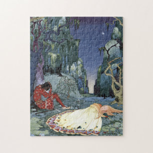 Puzzle Ourson et Violette par la Virginie Frances