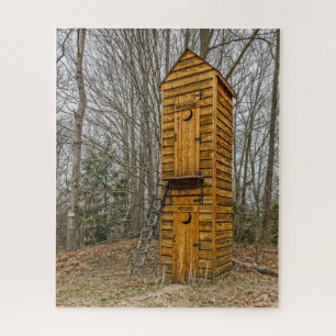 Puzzle Outhouse à deux étages pour les électeurs et le