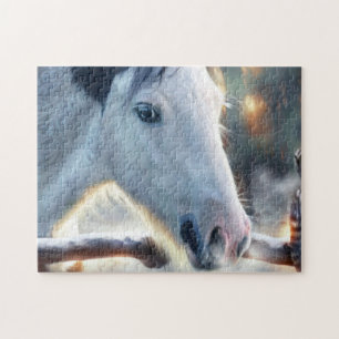 Puzzle Owl Horse et Beautful