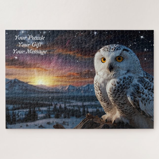 Puzzle Owl Jigsaw (Horizontal)