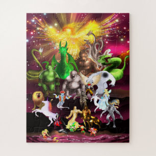 Puzzle P est pour Phoenix