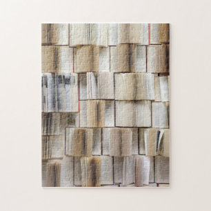 Puzzle Pages de livres vintages ouverts