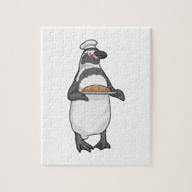 Puzzle Pain Pingouin Baker (Vertical)