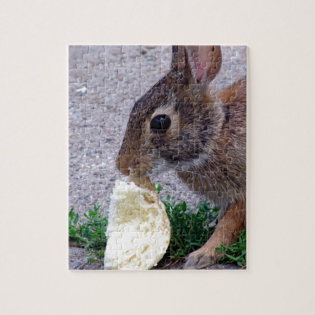 Puzzle Pain trouvé de lapin (Vertical)