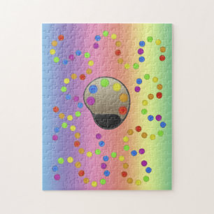 Puzzle - Paint Pallet