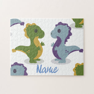 Puzzle Paire de dinosaures mignons Thunder_Cove