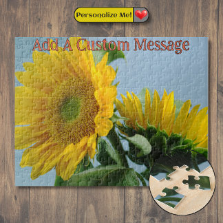 Puzzle Paire de tournesols
