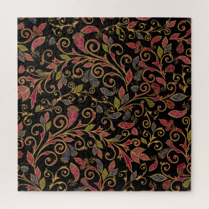 Puzzle Paisley Vegetable Vintage Blend