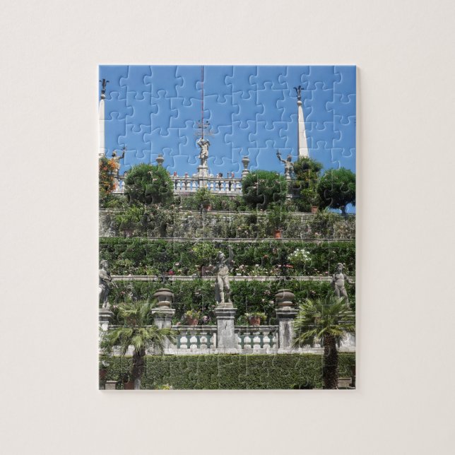 Puzzle Palais Borromeo à Stresa, Italie (Vertical)