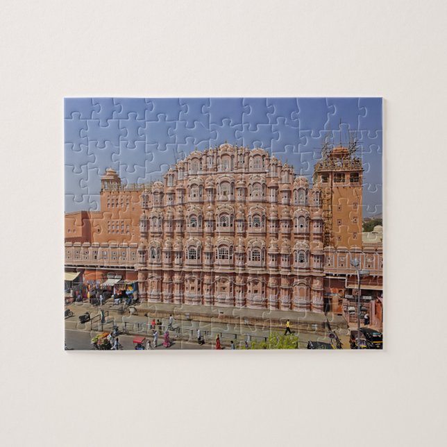 Puzzle Palais des Vents (Hawa Mahal), Jaipur, Inde, (Horizontal)