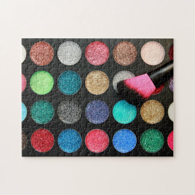 Puzzle Palette de maquillage parties scintillant (Horizontal)