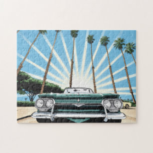 Puzzle Palmier d'art pop corvair