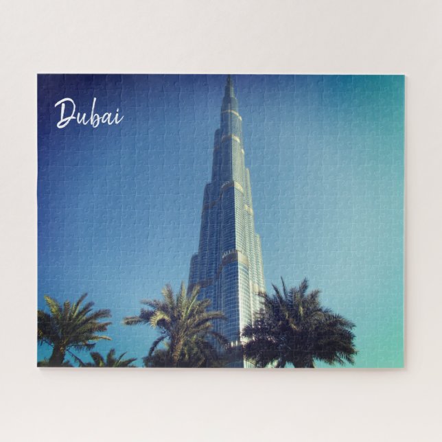 Puzzle palmiers de dubai burj khalifa (Horizontal)