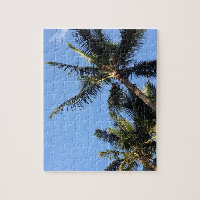 Puzzle Palmiers Hawaiian Exotic Beach (Vertical)