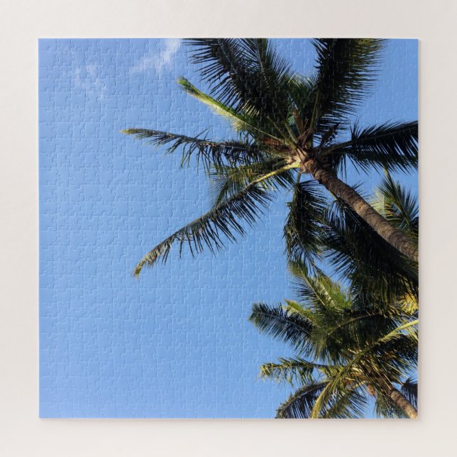 Puzzle Palmiers Hawaiian Exotic Beach (Vertical)