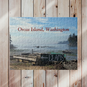 Puzzle Palourdes sur l'île Orcas dans les San Juans de Wa