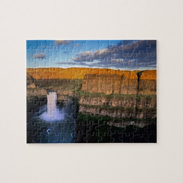 Puzzle Palouse Falls à Washington (Horizontal)