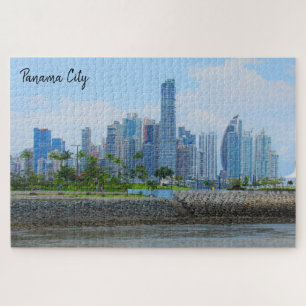 Puzzle panama city skyline