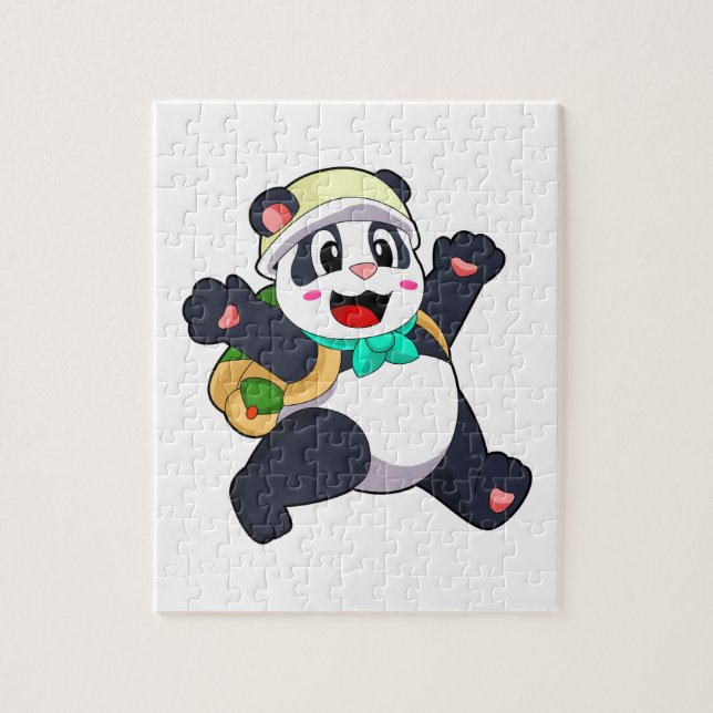 Puzzle Panda comme étudiant (Vertical)